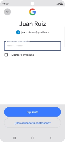 Pulsa Siguiente.