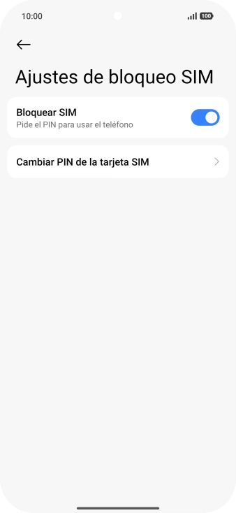 Pulsa el indicador junto a 