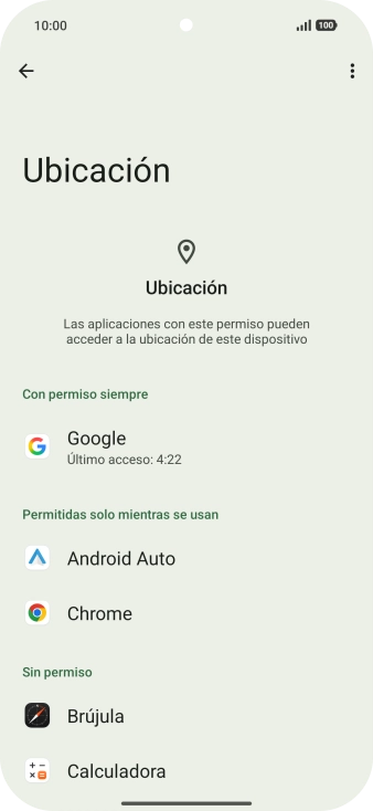 Pulsa la app deseada.
