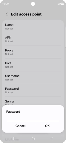 Key in wap and press OK.