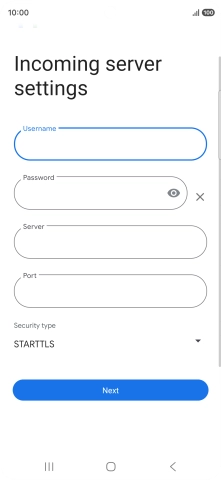 Press the field below 