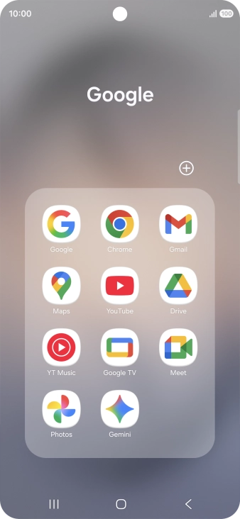 Open YouTube and go to the required video.