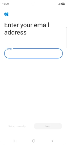 Press the field below 