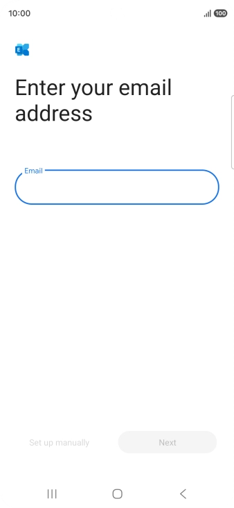 Press the field below 