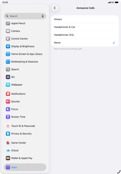 Press Always to turn on the function when silent mode is turned off.