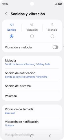 Pulsa Melodía.