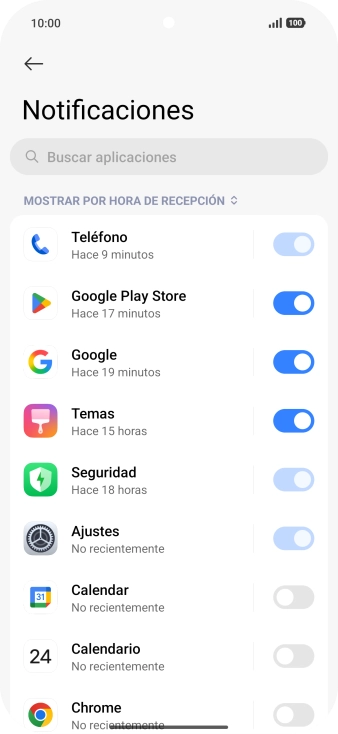 Pulsa la app deseada.