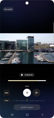 Press the required sound type.