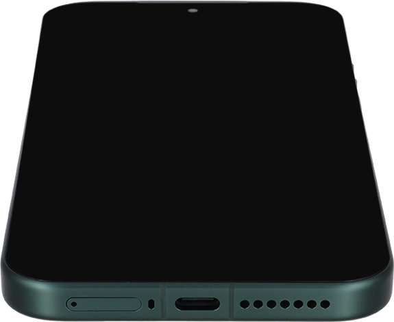 Busca la herramienta de apertura del contenedor de la tarjeta SIM. Introduce la herramienta de apertura en el orificio del contenedor de la tarjeta SIM.