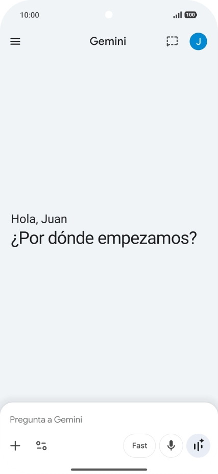 Pulsa el icono de perfil.