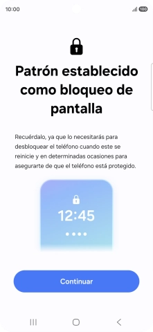 Pulsa Continuar.
