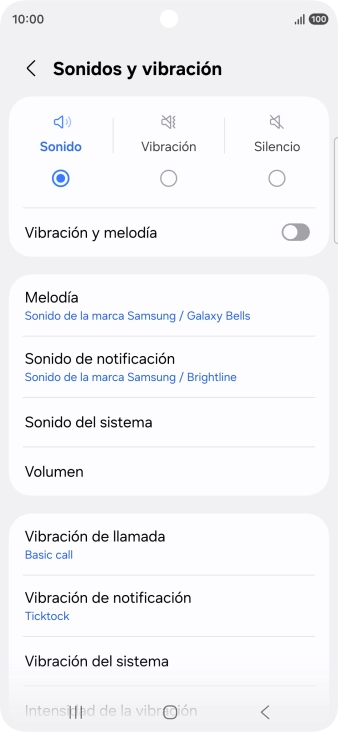 Pulsa Melodía.