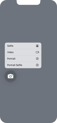 Press and hold the required function to see more actions.