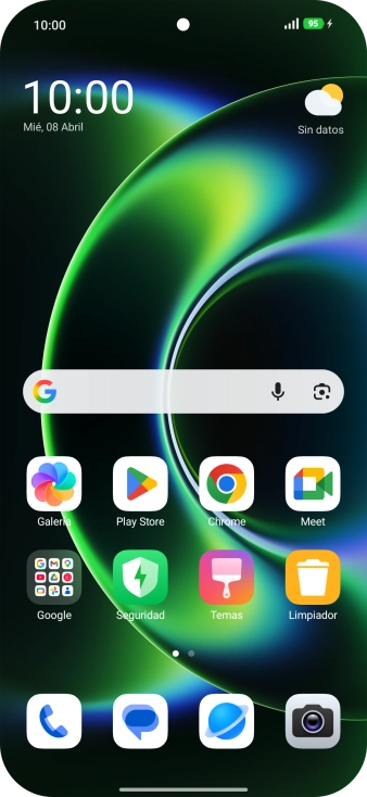 Cuando el icono de carga de batería aparece en la pantalla, el teléfono se está cargando.