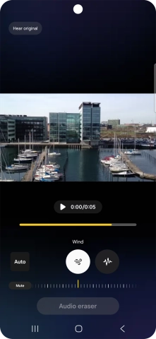 Press the required sound type.