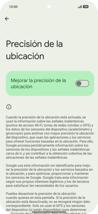 Si pulsas el indicador junto a 