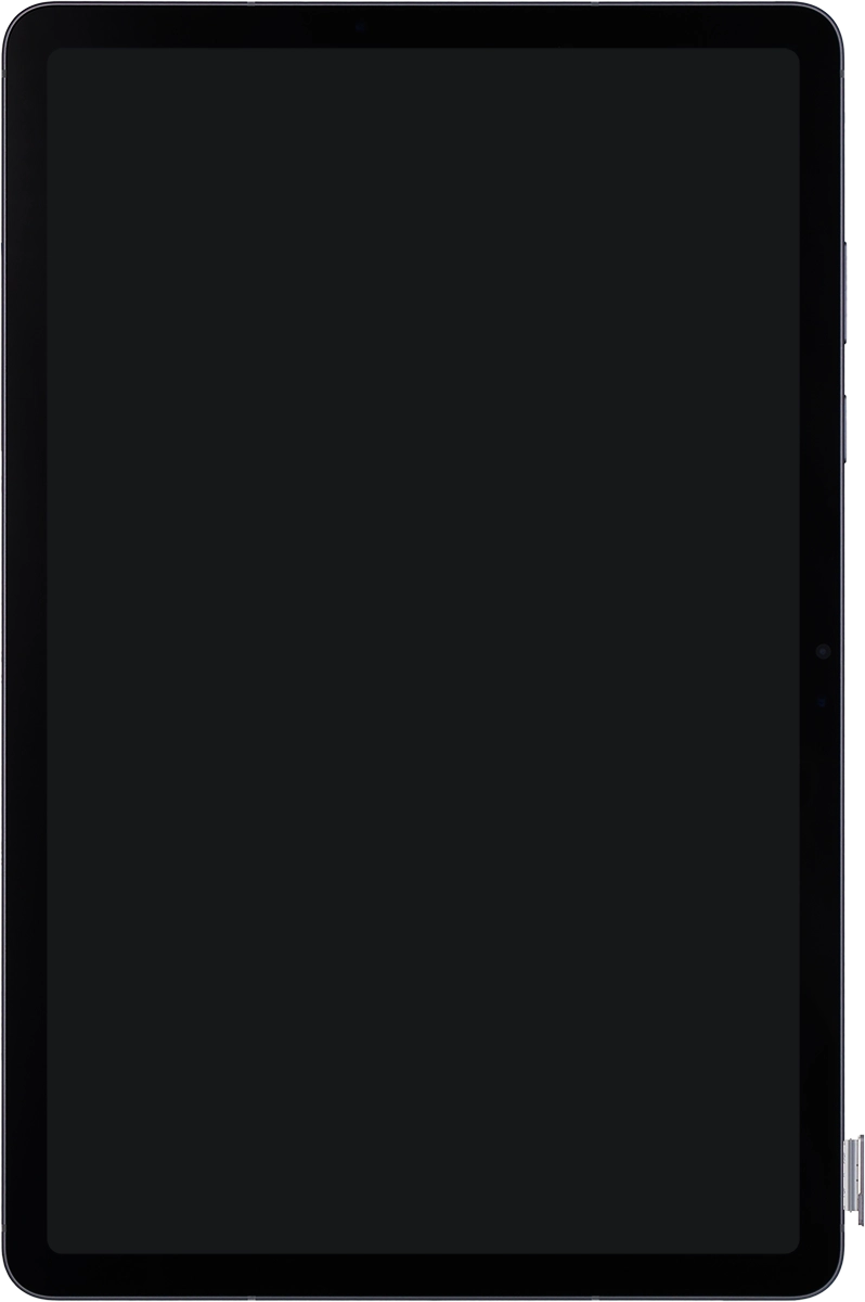 Remove the card holder from your tablet.