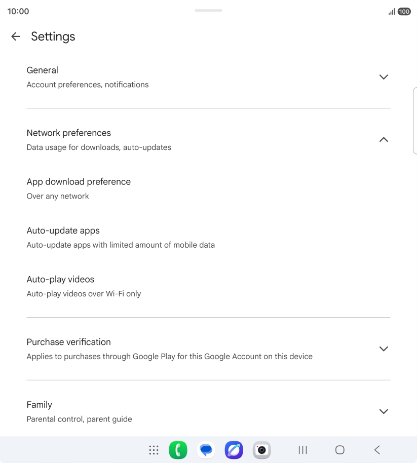 Press Auto-update apps.