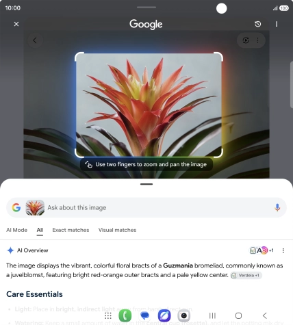 Follow the instructions on the screen to use the search results. Follow the instructions on the screen to use the search results.