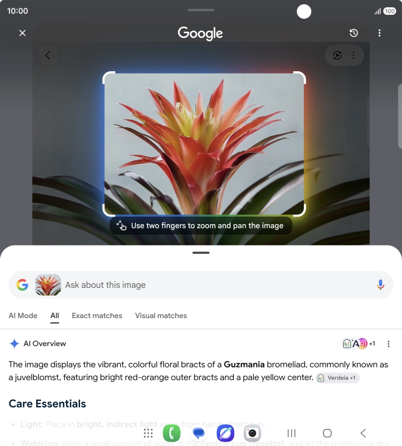 Follow the instructions on the screen to use the search results. Follow the instructions on the screen to use the search results.