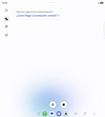 Follow the instructions on the screen to select the required language settings and use the function. Follow the instructions on the screen to select the required language settings and use the function.