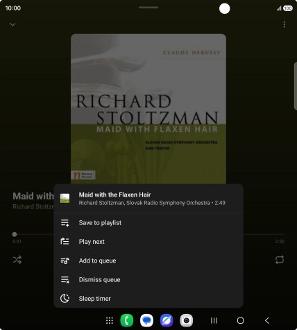 Press the add icon. Press the add icon.