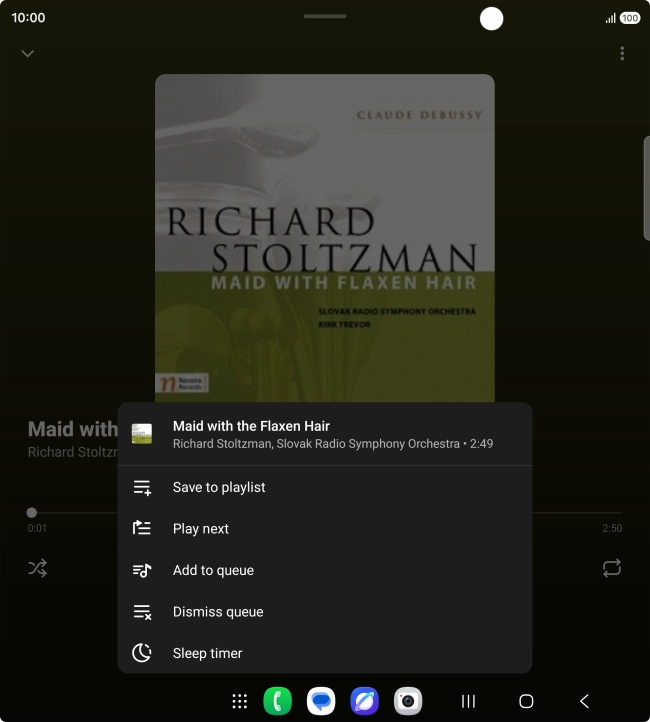 Press the add icon. Press the add icon.