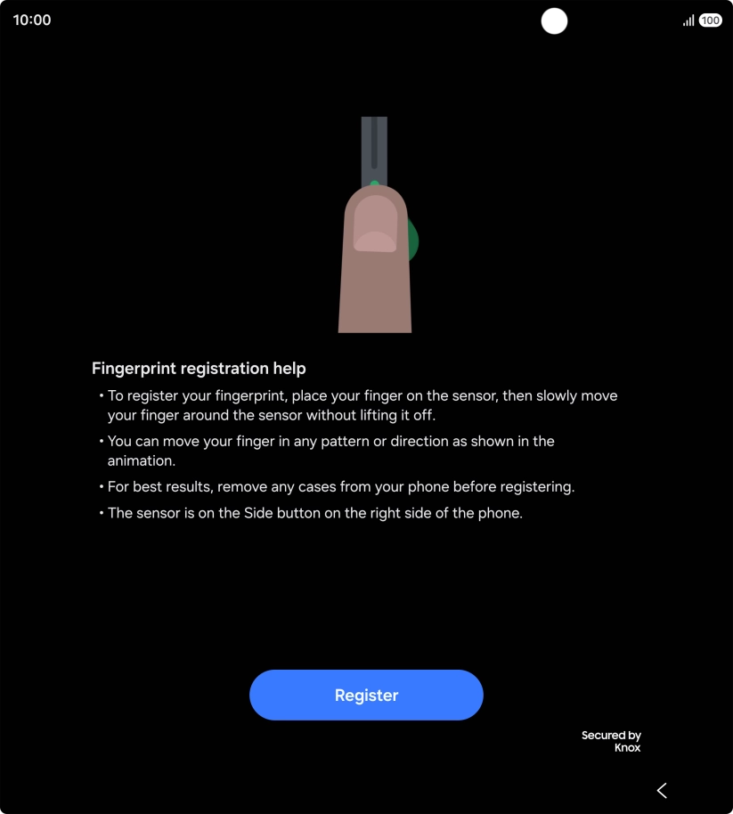 Press Register.
