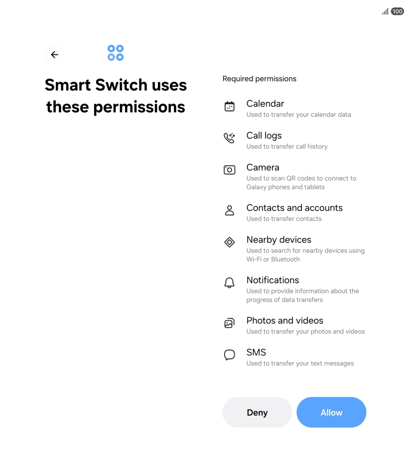 Press Allow. Press Allow.