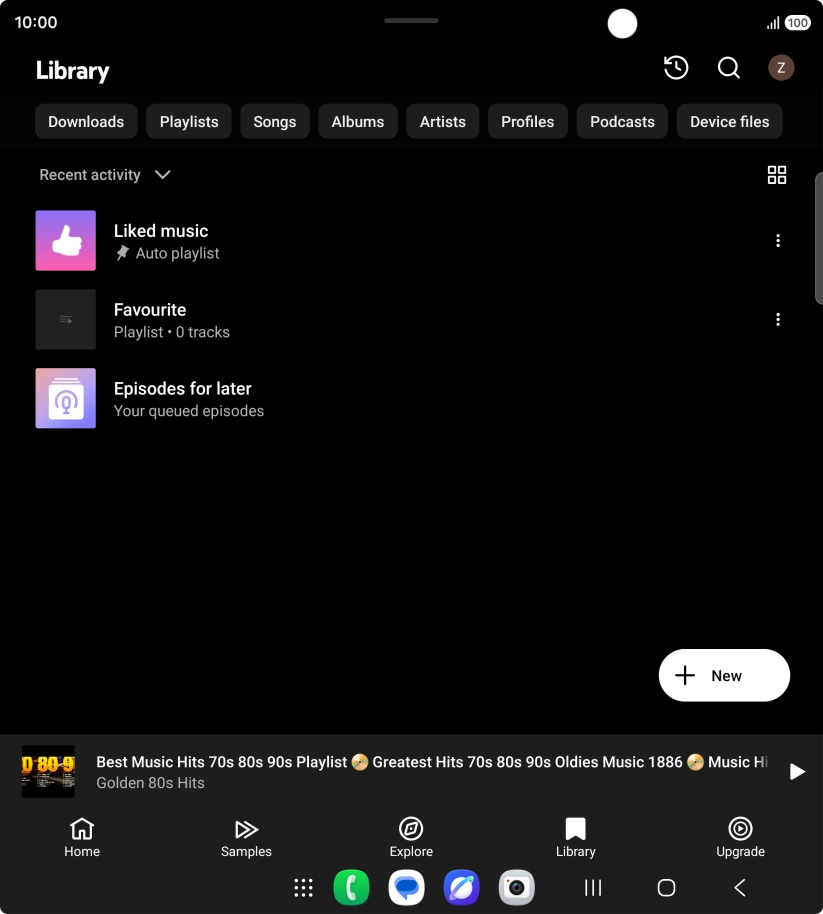 Press the required category and go to the required audio file. Press the required category and go to the required audio file.