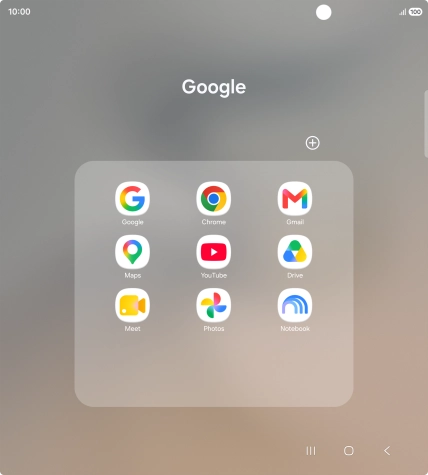 Open YouTube and go to the required video.