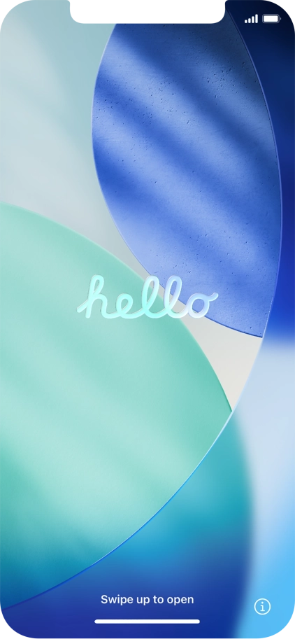 Slide your finger upwards starting from the bottom of the screen. Slide your finger upwards starting from the bottom of the screen.