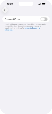 Pulsa el indicador junto a 