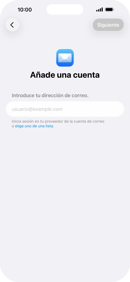 Pulsa la flecha hacia la izquierda.
