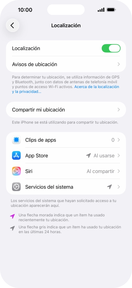 Pulsa la app deseada.