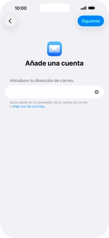 Pulsa Siguiente.