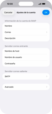 Pulsa SMTP.