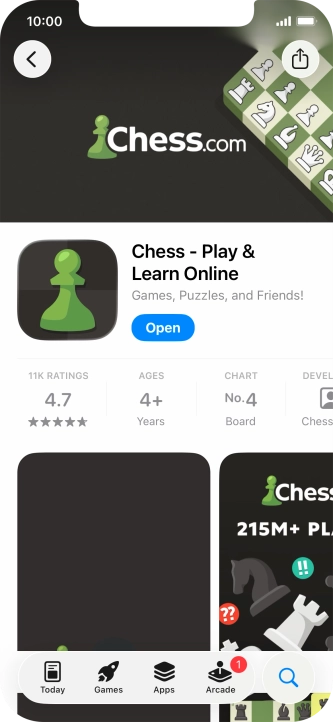 Slide your finger upwards starting from the bottom of the screen to return to the home screen.