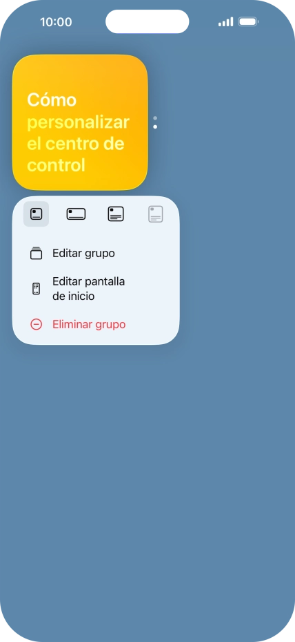 Pulsa Editar grupo.