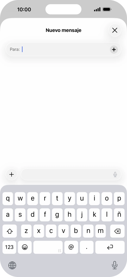 Pulsa el icono de añadir.