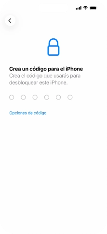 Pulsa Opciones de código.