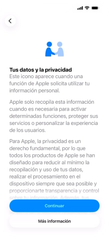 Pulsa Continuar.