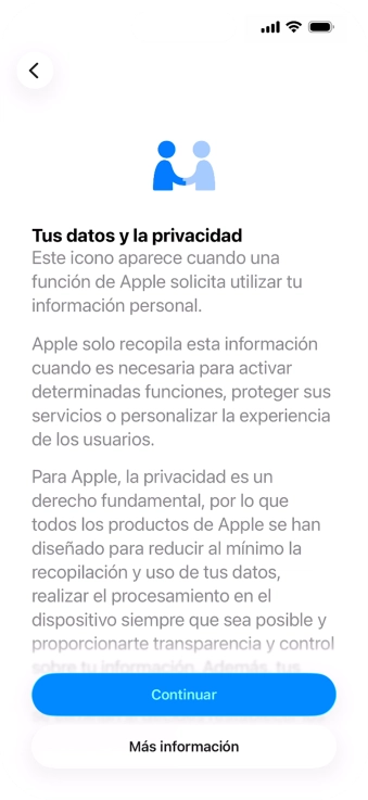Pulsa Continuar.
