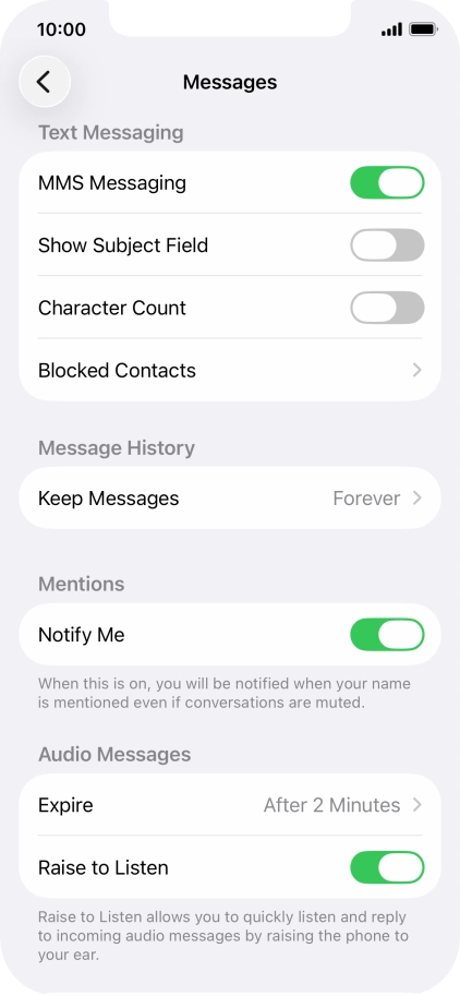 Slide your finger upwards starting from the bottom of the screen to return to the home screen.