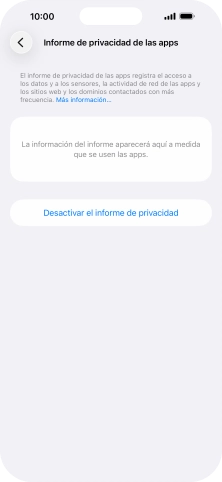 Desliza el dedo hacia arriba desde la parte inferior de la pantalla para terminar y volver a la pantalla de inicio.