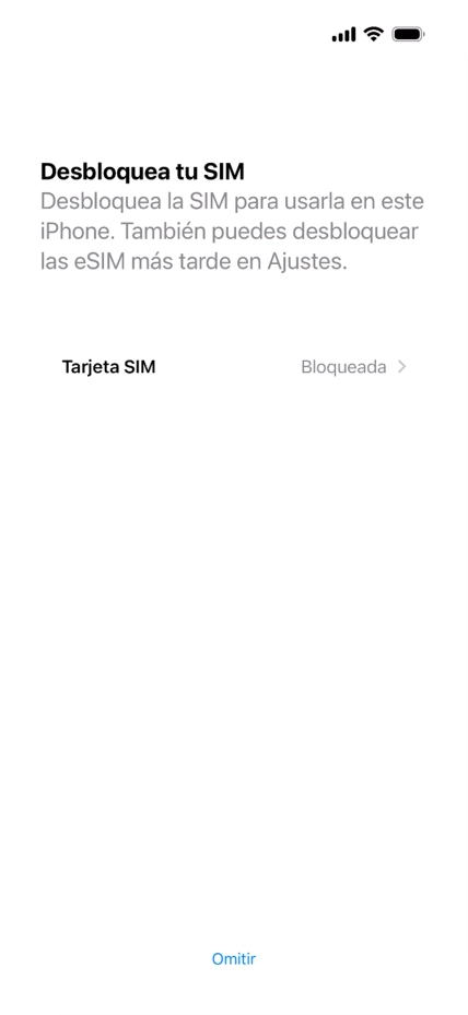 Pulsa Tarjeta SIM.