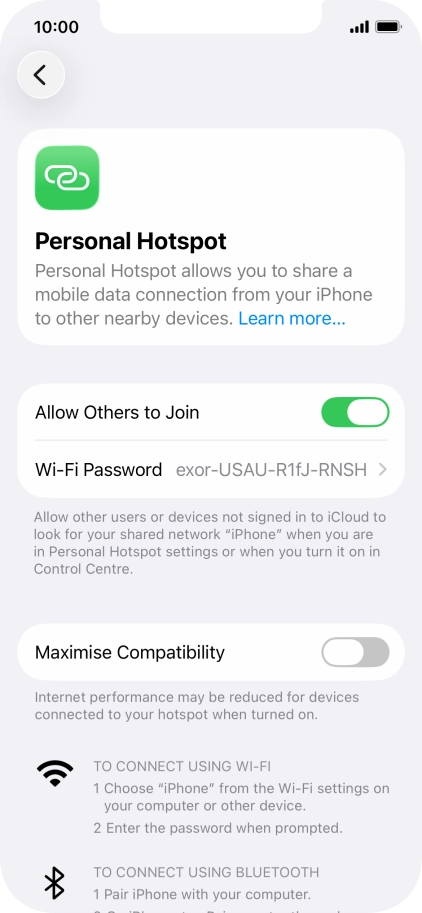 Slide your finger upwards starting from the bottom of the screen to return to the home screen.