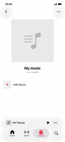 Press Add Music.
