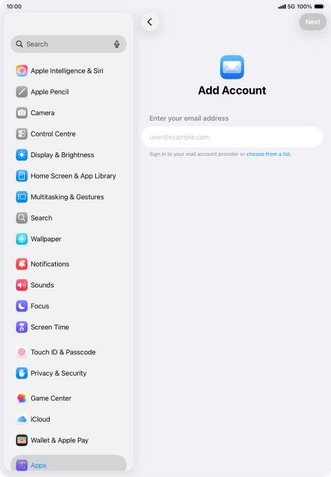 Press the field below Press the field below