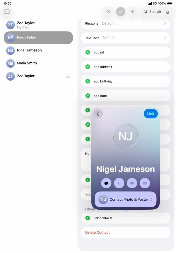 Press Link. Press Link.